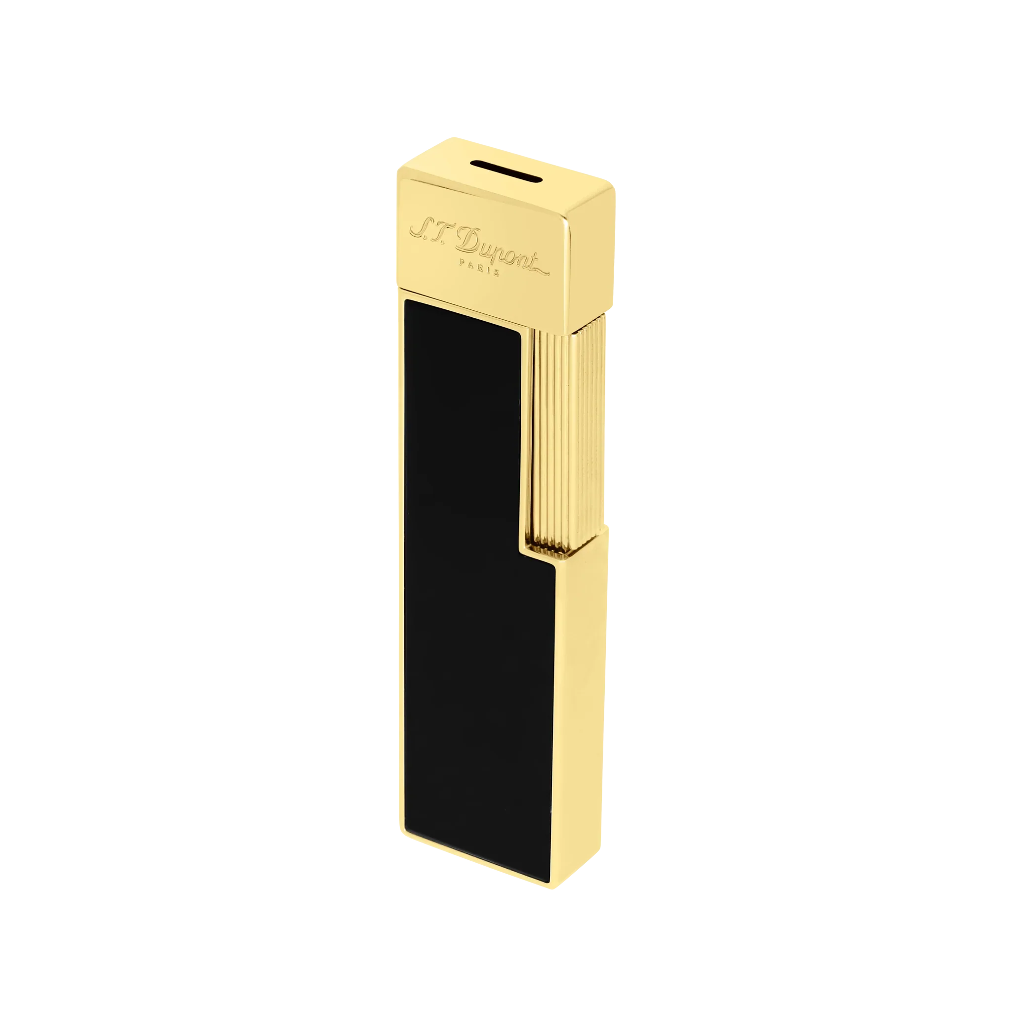 S.T. DUPONT Twiggy Black Golden Gold Lighter/Briquet 030002