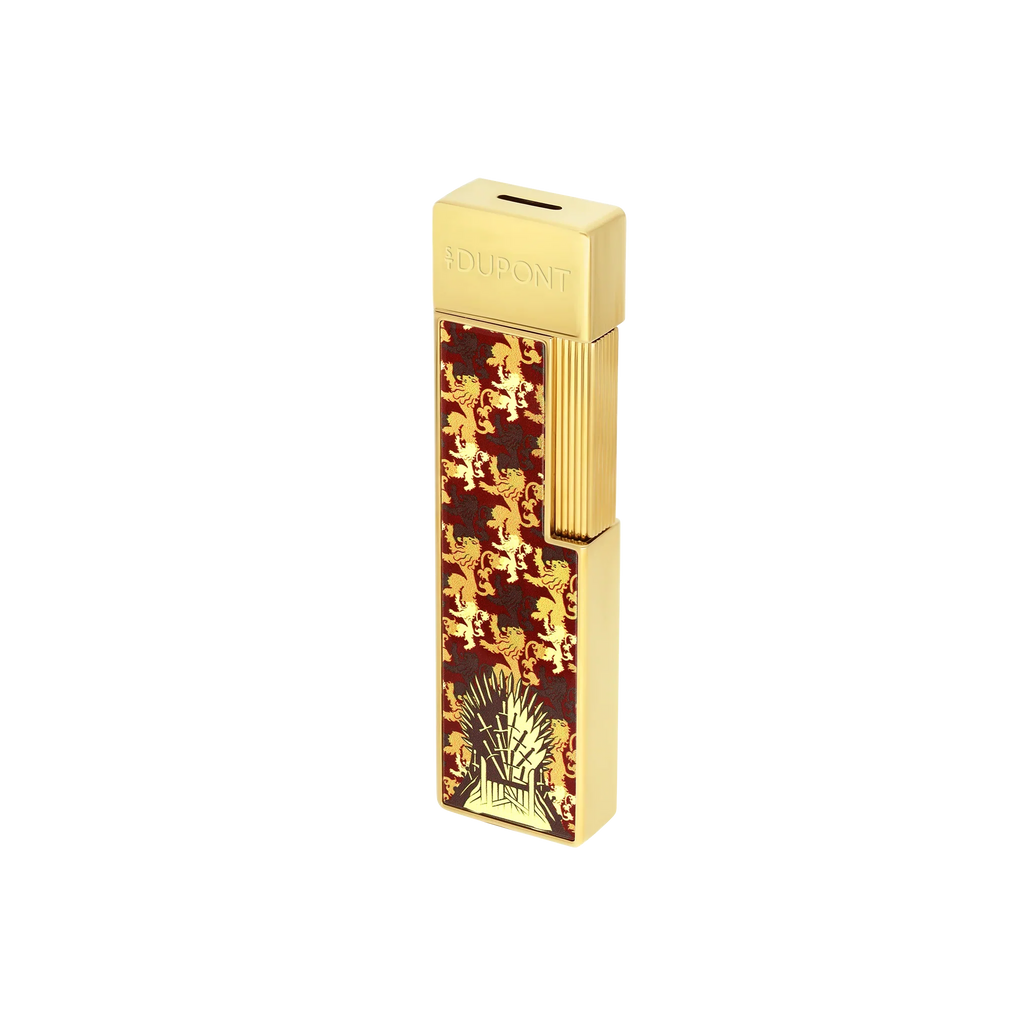 S.T. DUPONT Twiggy Lacquered Game of Thrones Burgundy Lighter/Briquet 030081