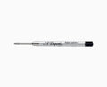 BLACK BALLPOINT PEN REFILL/RECHARGE MED (x 5) 040854