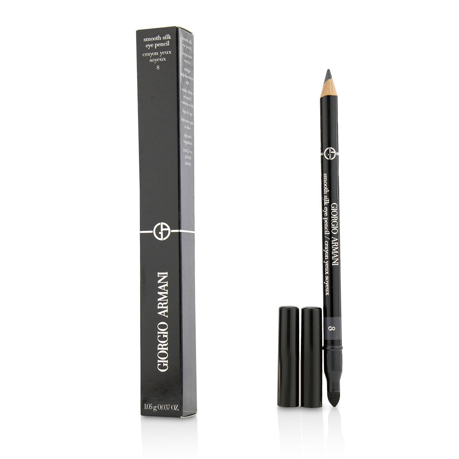 Giorgio Armani Smooth Silk Eye Pencil - # 08 Gray (Unboxed)  1.05g/0.037oz