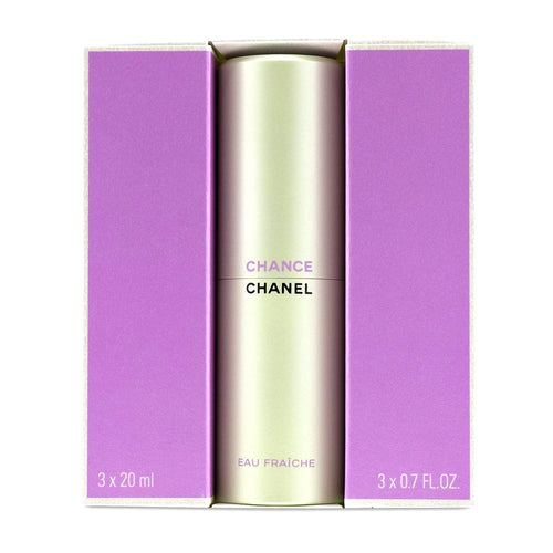Chanel Chance Eau Fraiche Twist & Spray Eau De Toilette  3x20ml/0.7oz