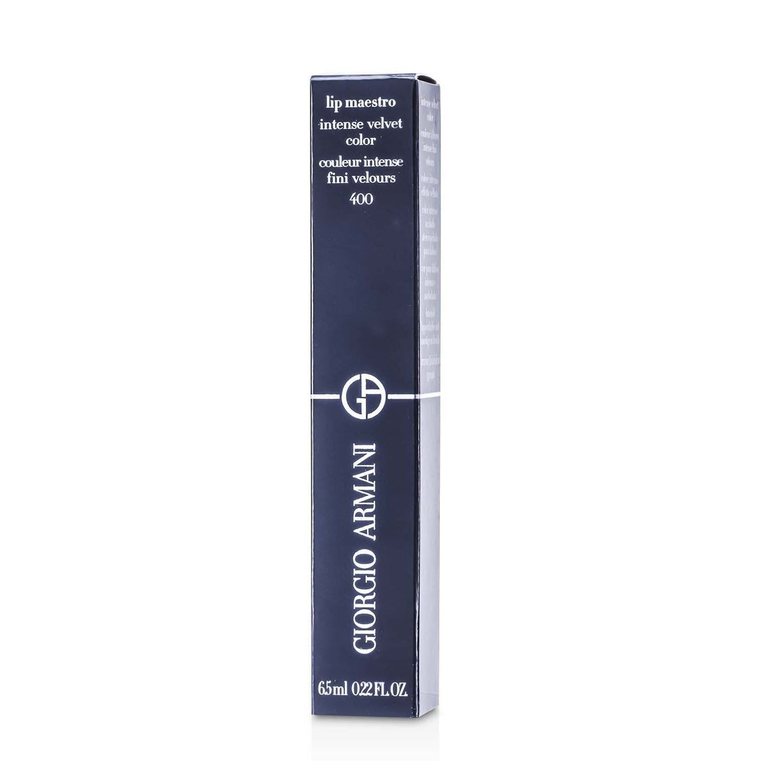 Giorgio Armani Lip Maestro Intense Velvet Color (Liquid Lipstick) - # 206 (Cedar)  6.5ml/0.22oz