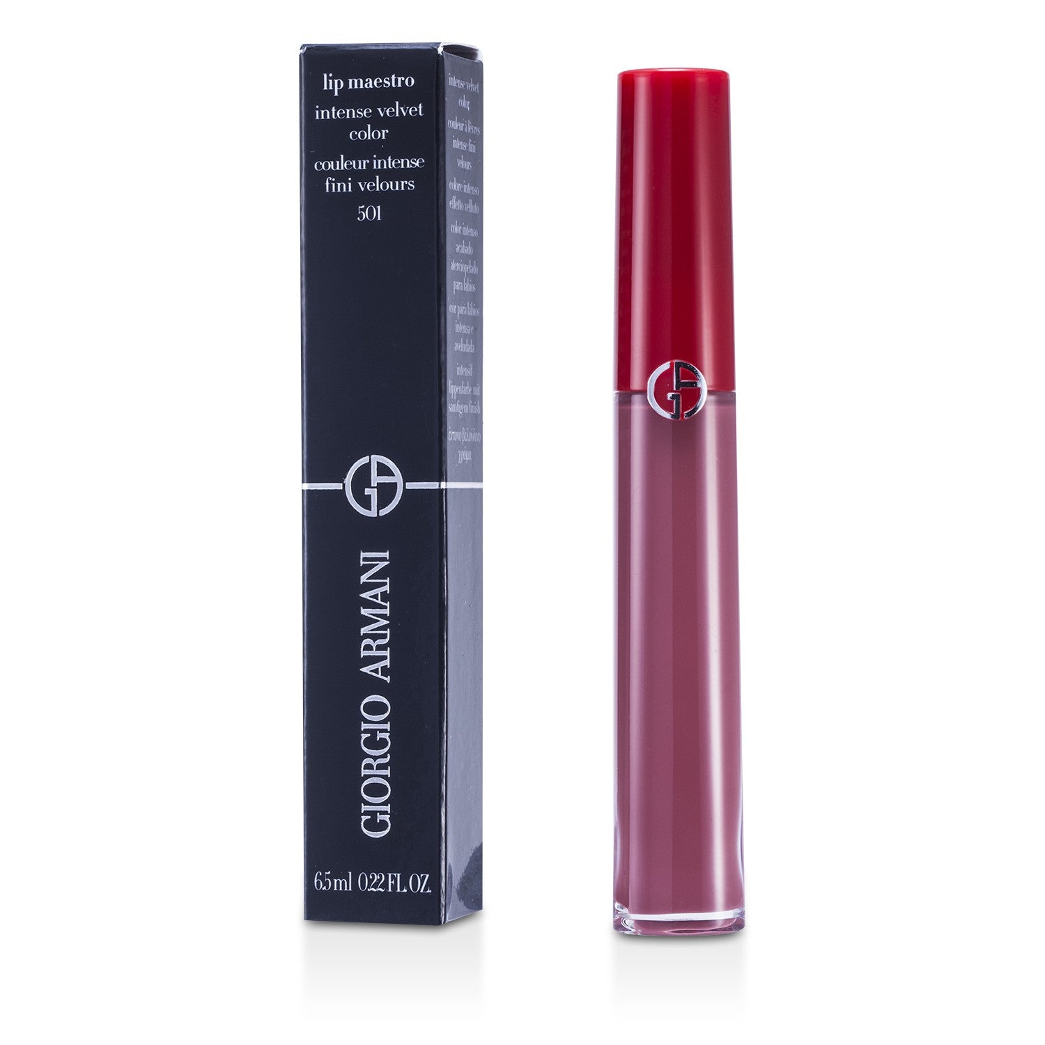Giorgio Armani Lip Maestro Intense Velvet Color (Liquid Lipstick) - # 405 (Sultan)  6.5ml/0.22oz