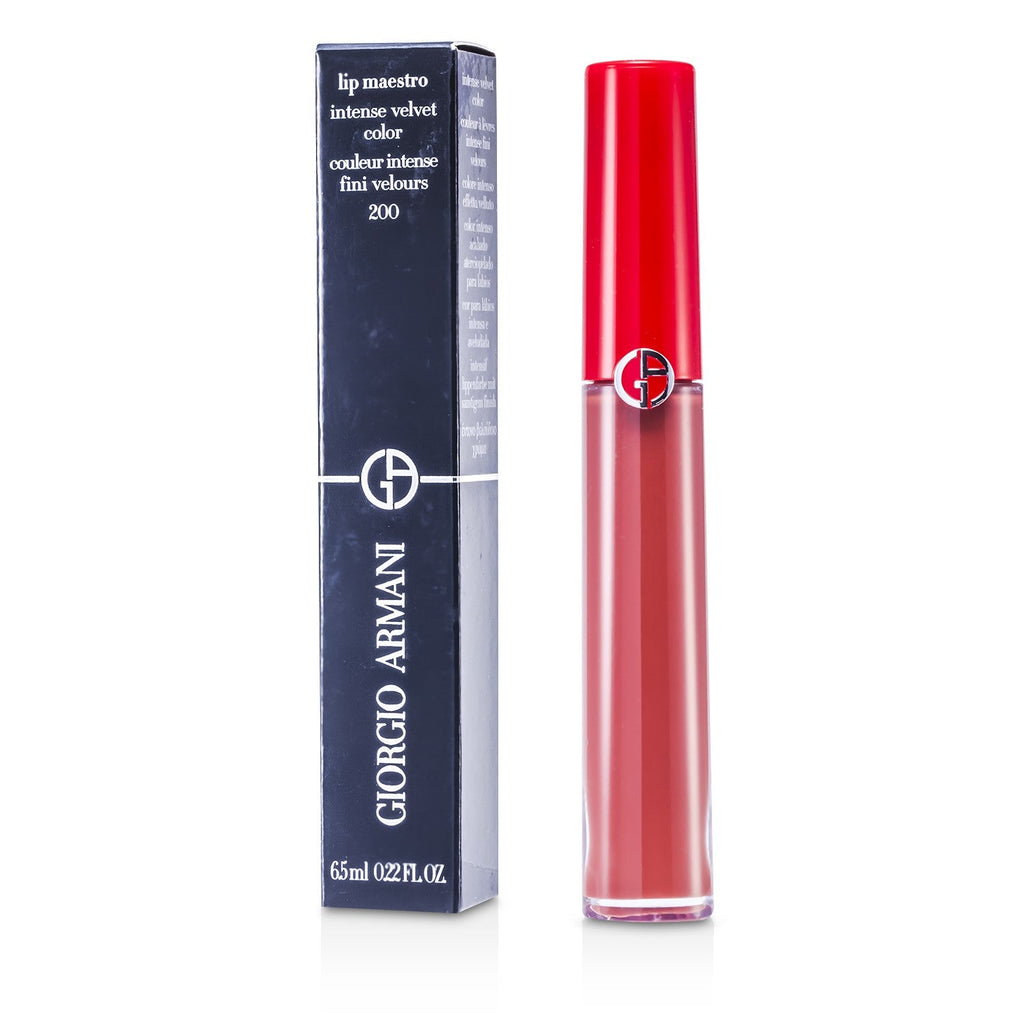Giorgio Armani Lip Maestro Intense Velvet Color (Liquid Lipstick) - # 102 (Sandstone)  6.5ml/0.22oz
