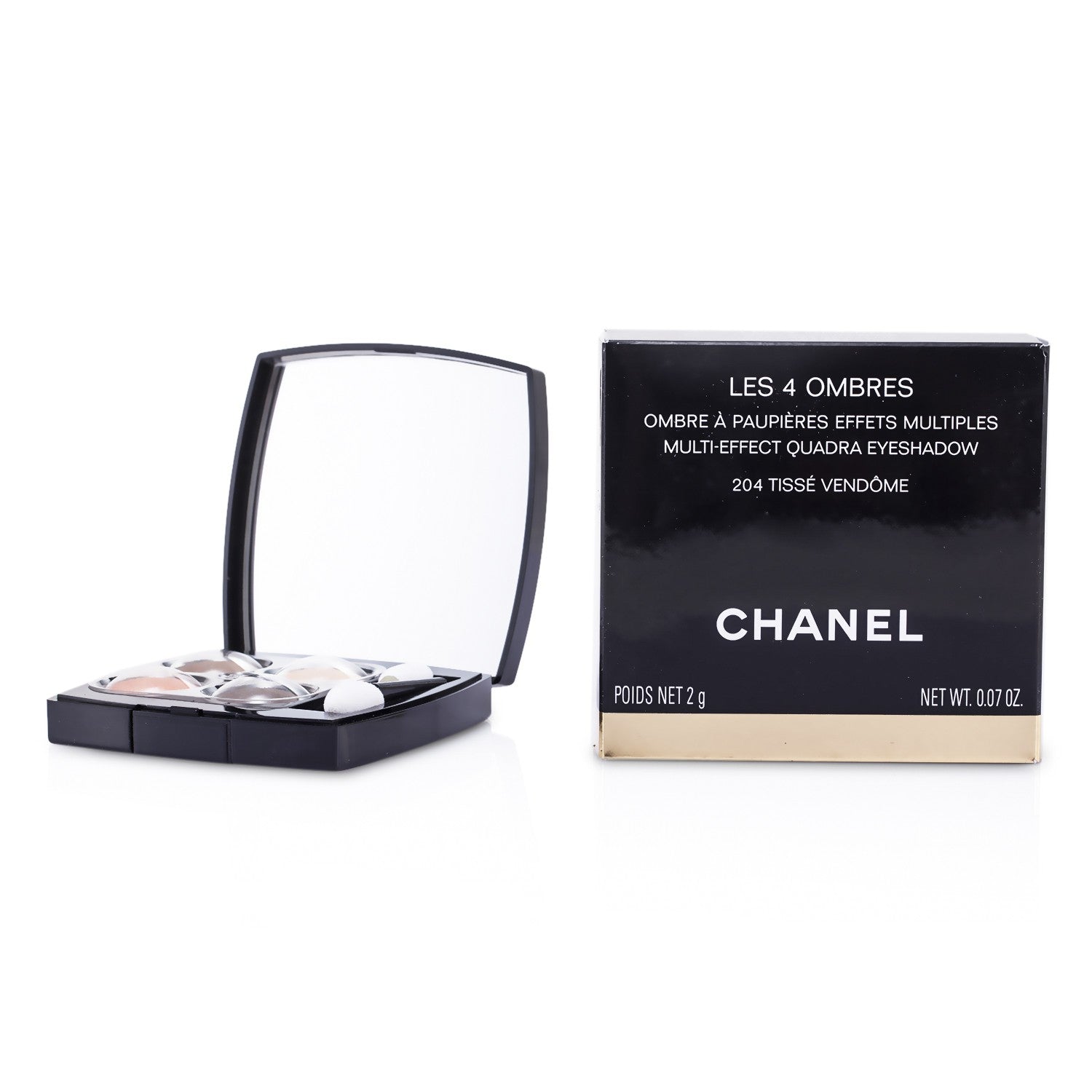 Chanel Les 4 Ombres Quadra Eye Shadow - No. 202 Tisse Camelia  2g/0.07oz