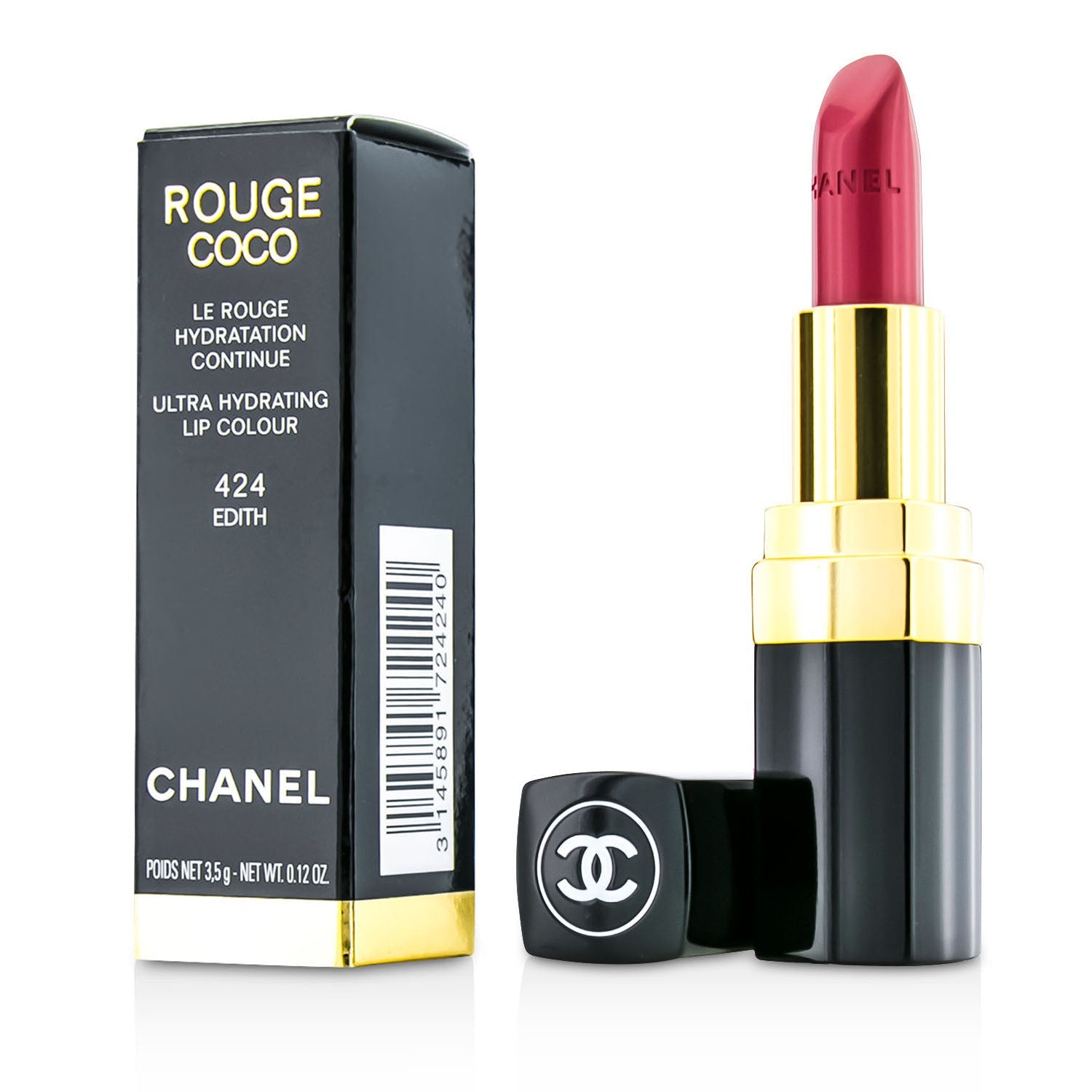 Chanel Rouge Coco Ultra Hydrating Lip Colour - # 438 Suzanne  3.5g/0.12oz