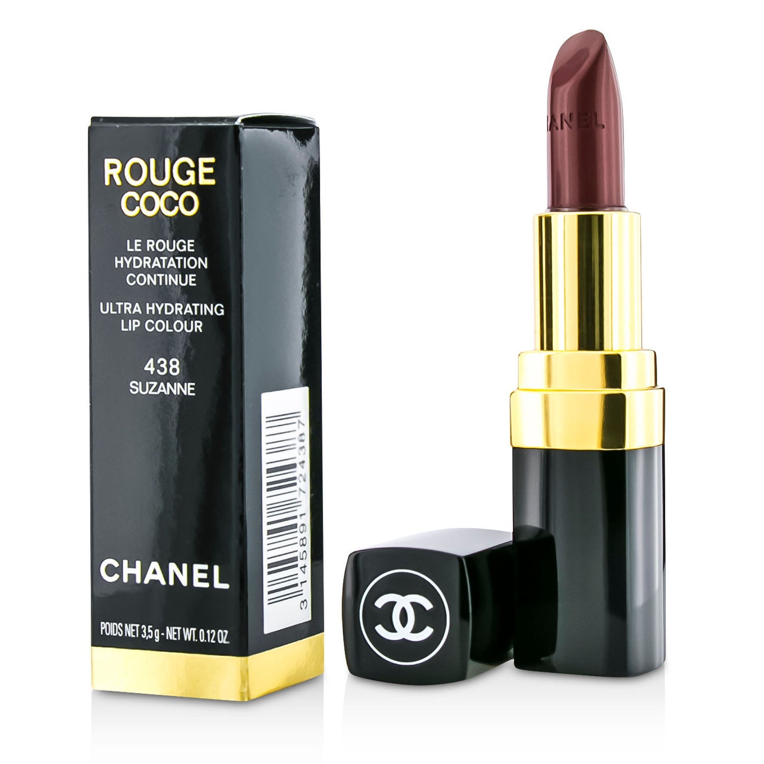 Chanel Rouge Coco Ultra Hydrating Lip Colour - # 482 Rose Malicieux  3.5g/0.12oz