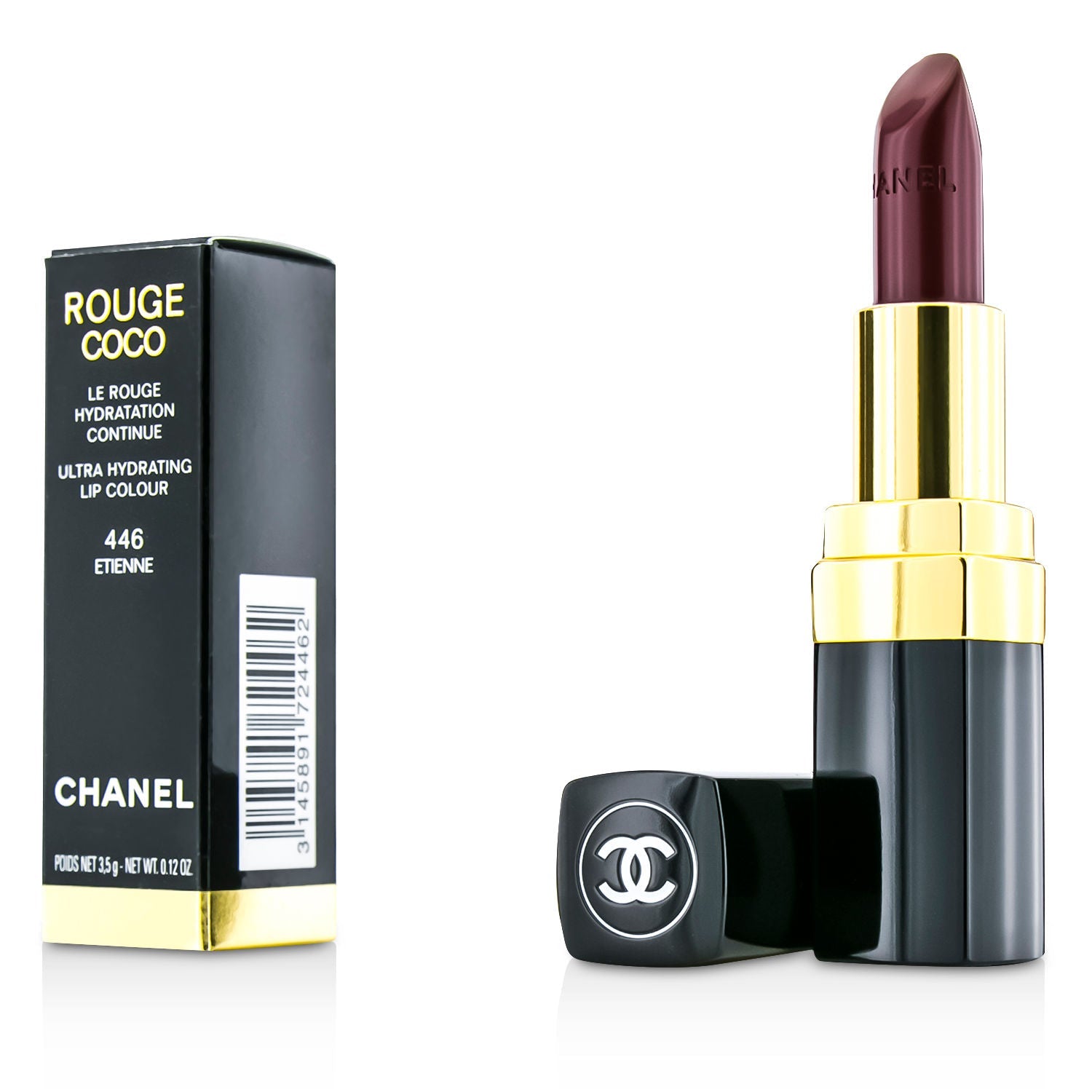 Chanel Rouge Coco Ultra Hydrating Lip Colour - # 484 Rouge Intimiste  3.5g/0.12oz
