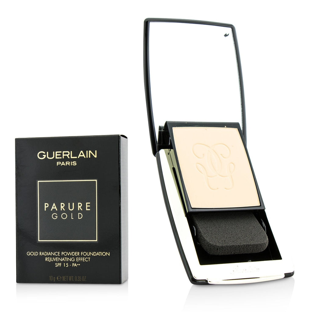 Guerlain Parure Gold Rejuvenating Gold Radiance Powder Foundation SPF 15 - # 03 Beige Naturel  10g/0.35oz