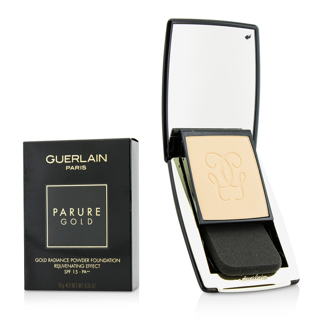 Guerlain Parure Gold Rejuvenating Gold Radiance Powder Foundation SPF 15 - # 03 Beige Naturel  10g/0.35oz
