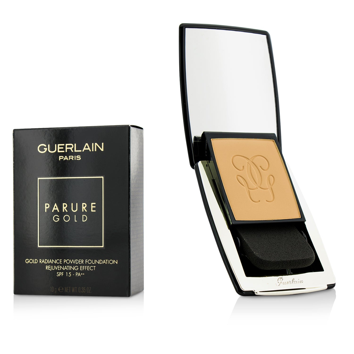 Guerlain Parure Gold Rejuvenating Gold Radiance Powder Foundation SPF 15 - # 05 Beige Fonce  10g/0.35oz