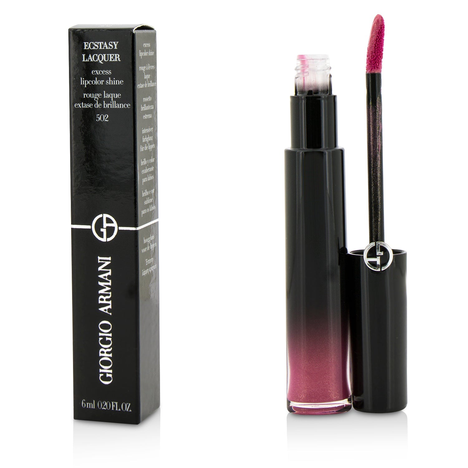 Giorgio Armani Ecstasy Lacquer Excess Lipcolor Shine - #516 Flashlight  6ml/0.2oz