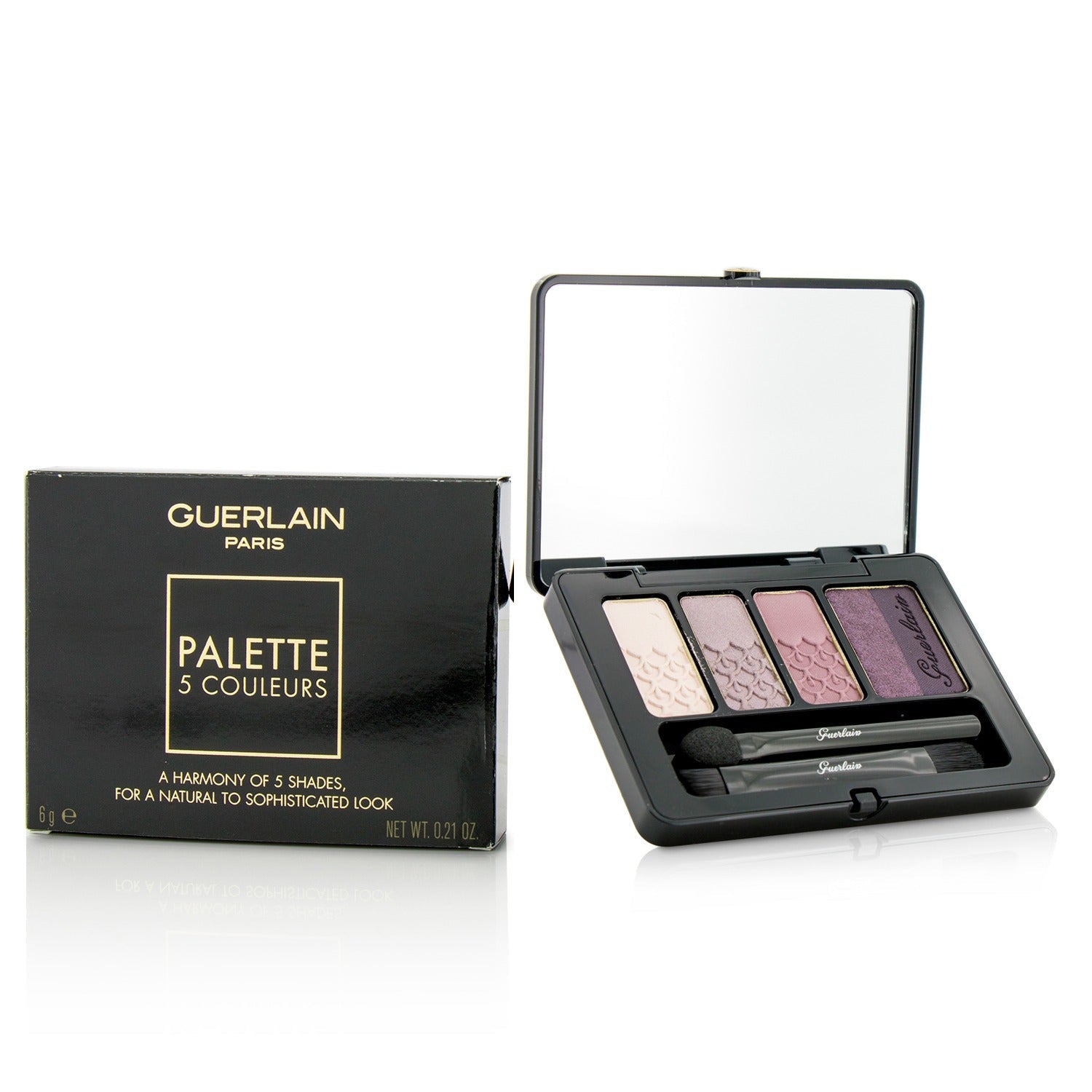 Guerlain 5 Couleurs Eyeshadow Palette - # 02 Tonka Imperiale  6g/0.21oz