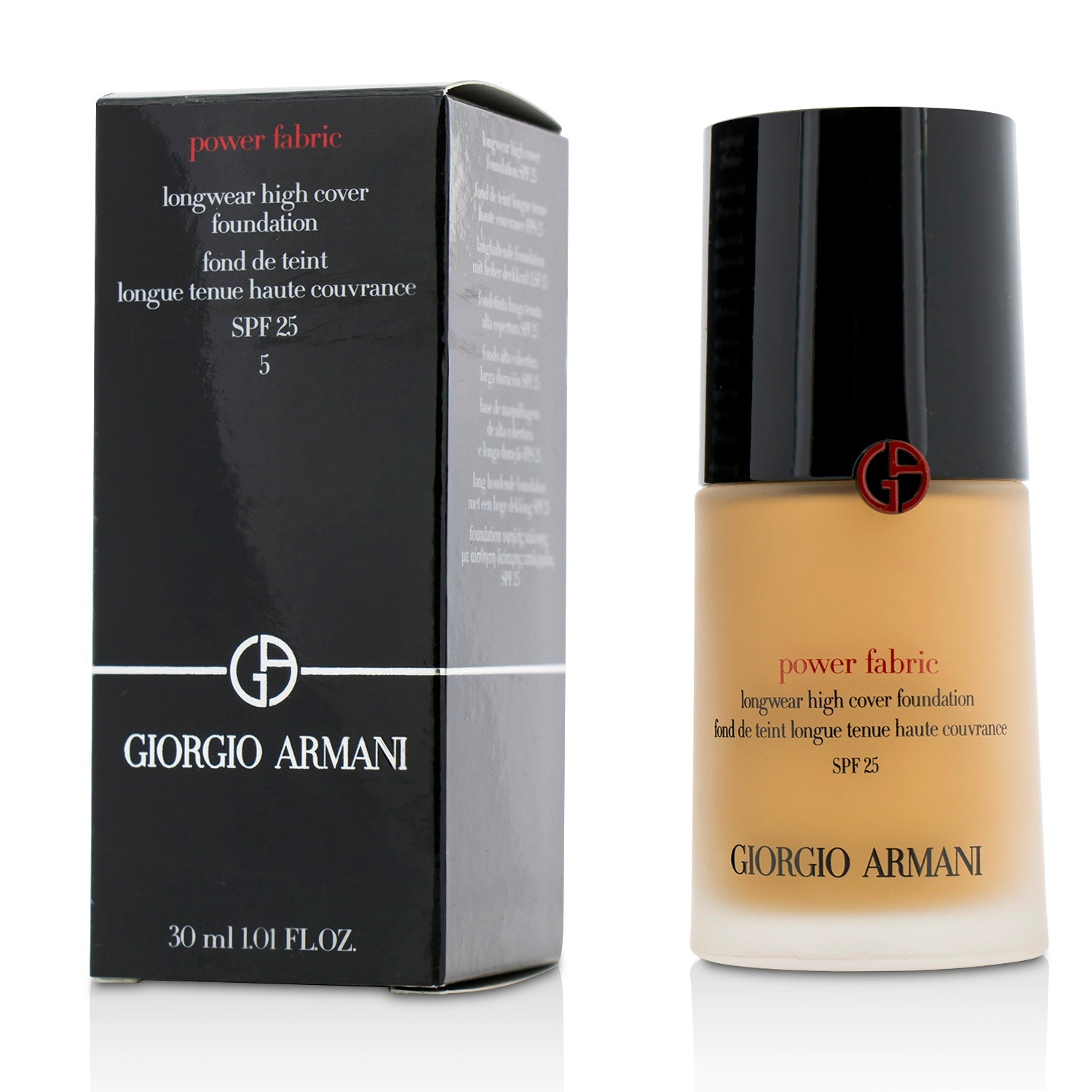 Giorgio Armani Power Fabric Longwear High Cover Foundation SPF 25 - # 2 (Fair, Golden)  30ml/1oz