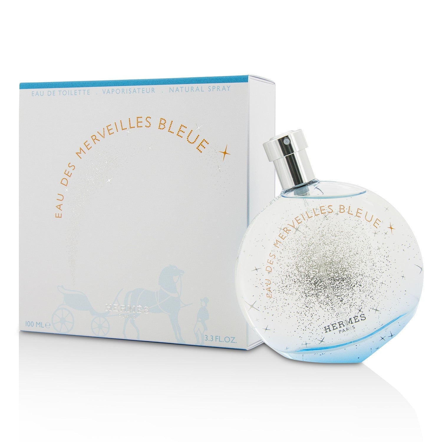 Hermes Eau Des Merveilles Bleue Eau De Toilette Spray  50ml/1.6oz