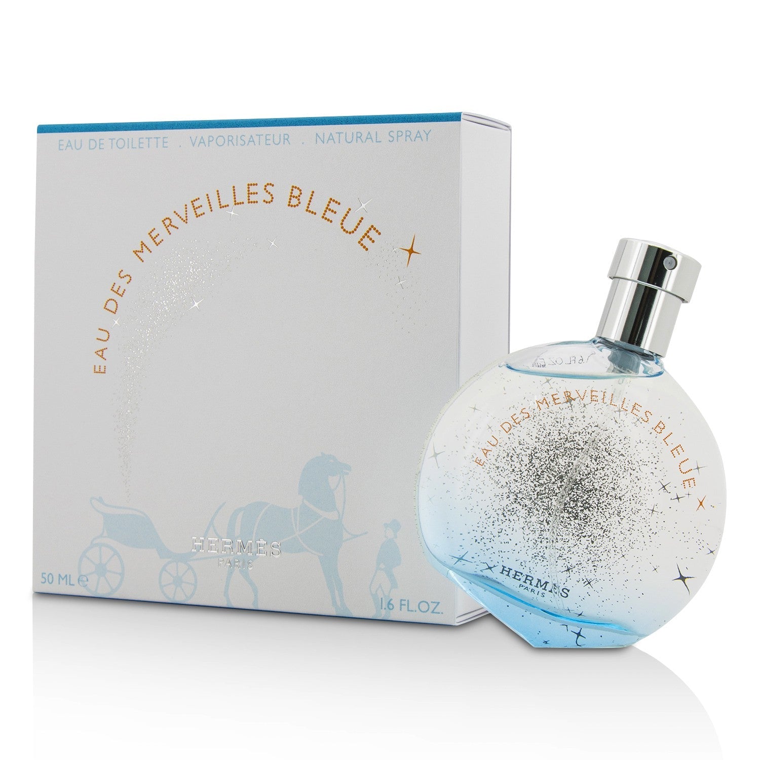 Hermes Eau Des Merveilles Bleue Eau De Toilette Spray  100ml/3.3oz