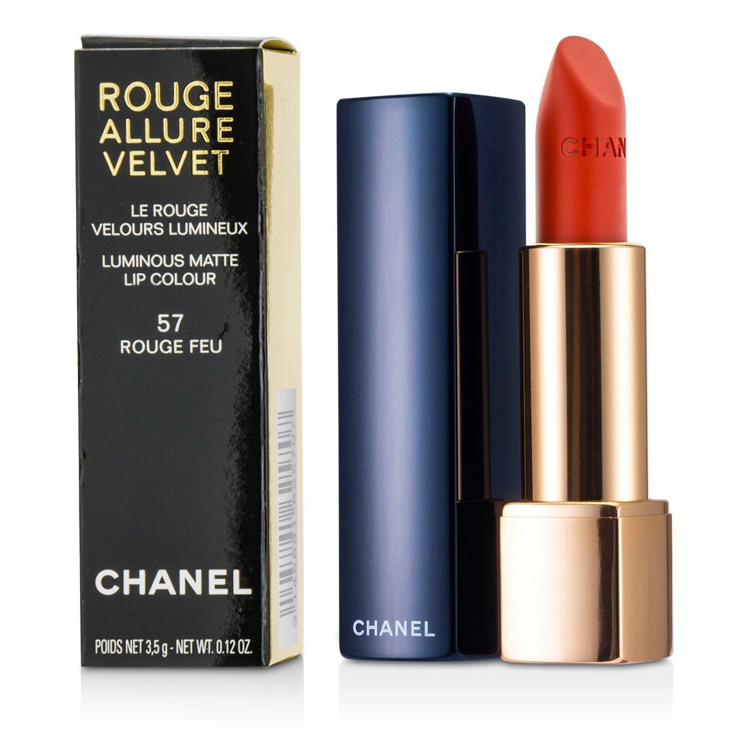 Chanel Rouge Allure Velvet - # 43 La Favorite  3.5g/0.12oz