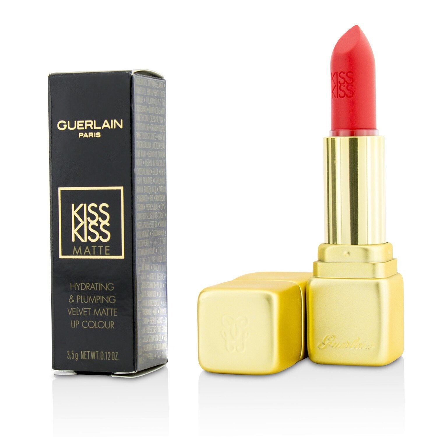 Guerlain KissKiss Matte Hydrating Matte Lip Colour - # M306 Caliente Beige  3.5g/0.12oz