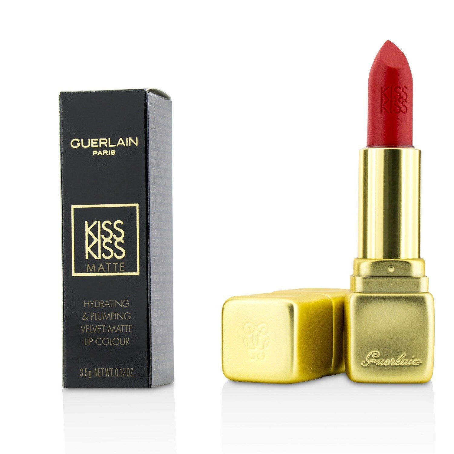 Guerlain KissKiss Matte Hydrating Matte Lip Colour - # M306 Caliente Beige  3.5g/0.12oz