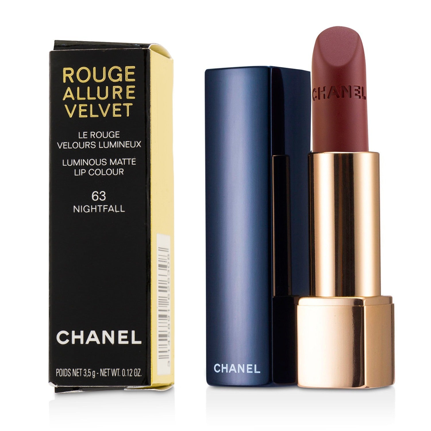 Chanel Rouge Allure Velvet - # 43 La Favorite  3.5g/0.12oz