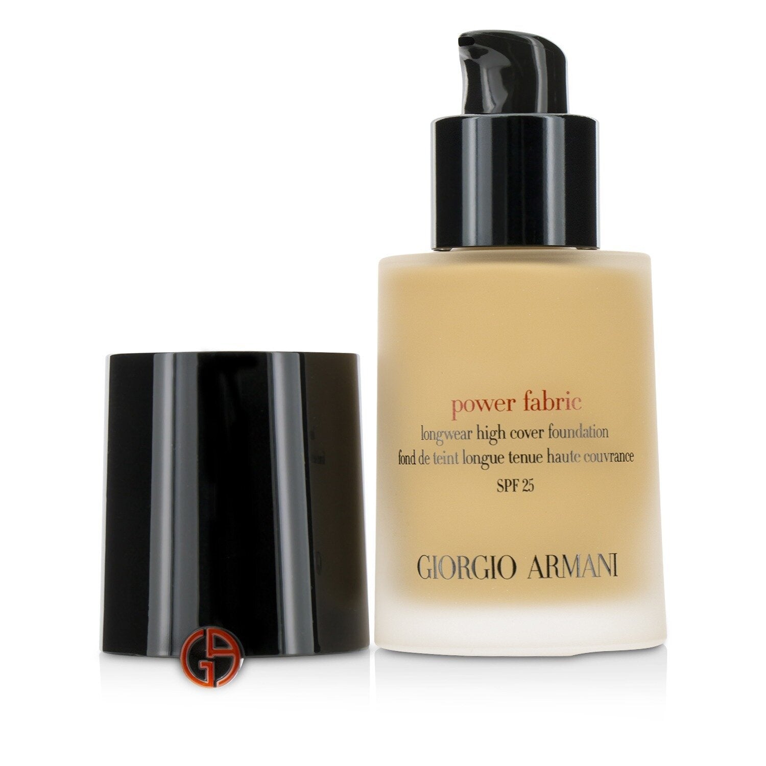 Giorgio Armani Power Fabric Longwear High Cover Foundation SPF 25 - # 4.75 (Fair, Cool) (Box Slightly Damaged)  30ml/1.01oz