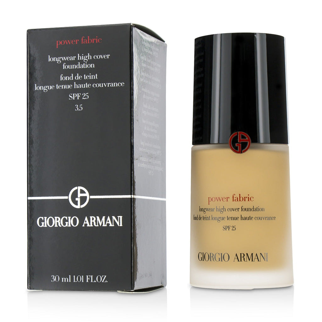 Giorgio Armani Power Fabric Longwear High Cover Foundation SPF 25 - # 5 (Light, Neutral)  30ml/1.01oz