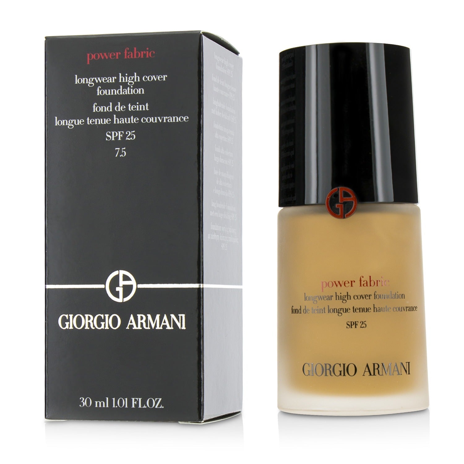 Giorgio Armani Power Fabric Longwear High Cover Foundation SPF 25 - # 2 (Fair, Golden)  30ml/1oz