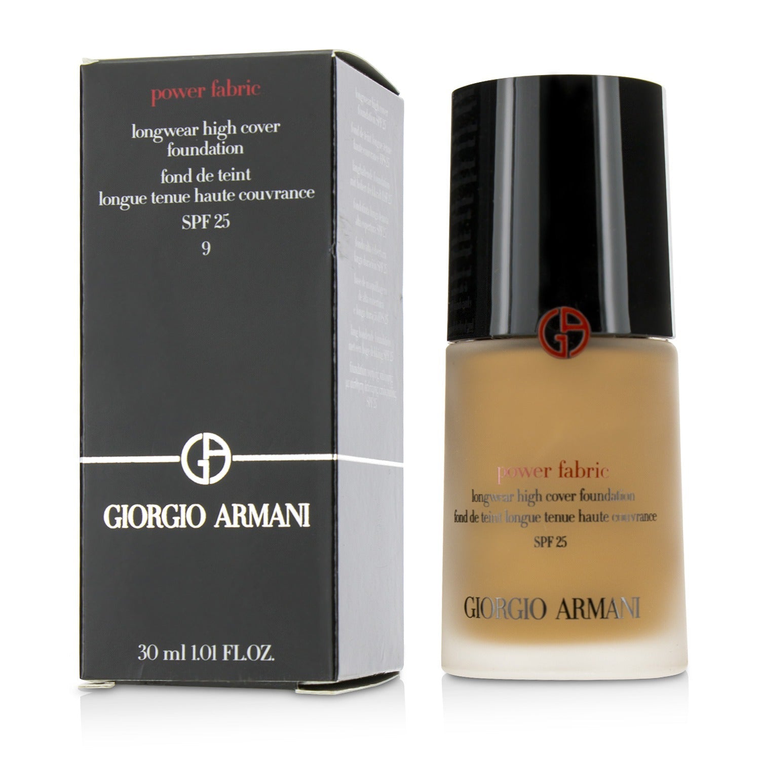 Giorgio Armani Power Fabric Longwear High Cover Foundation SPF 25 - # 5 (Light, Neutral)  30ml/1.01oz