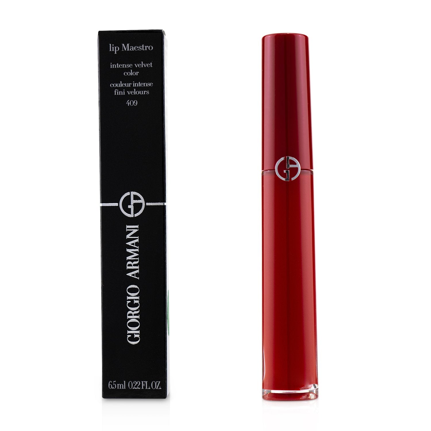 Giorgio Armani Lip Maestro Intense Velvet Color (Liquid Lipstick) - # 529 Rose Plum  6.5ml/0.22oz