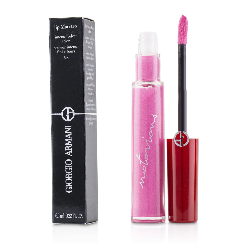Giorgio Armani Lip Maestro Intense Velvet Color (Liquid Lipstick) - # 405 (Sultan)  6.5ml/0.22oz