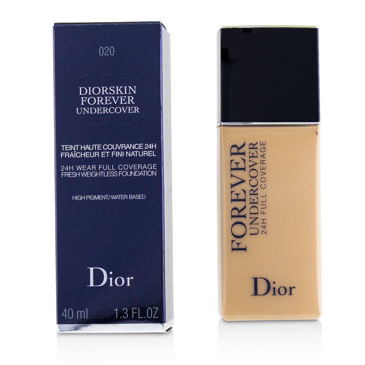 Christian Dior Diorskin Forever Undercover 24H Wear Full Coverage Water Based Foundation - # 050 Dark Beige C000900  40ml/1.3oz