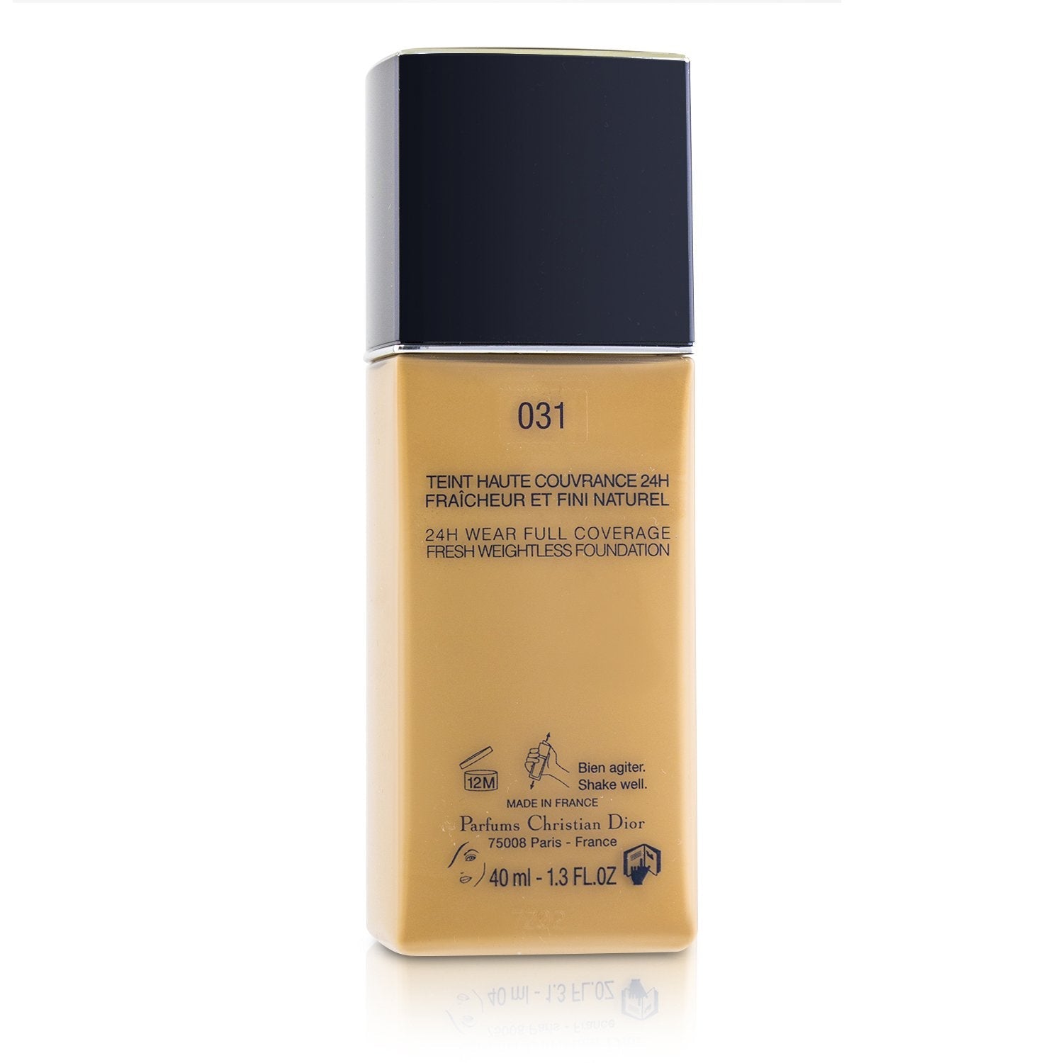 Christian Dior Diorskin Forever Undercover 24H Wear Full Coverage Water Based Foundation - # 050 Dark Beige C000900  40ml/1.3oz