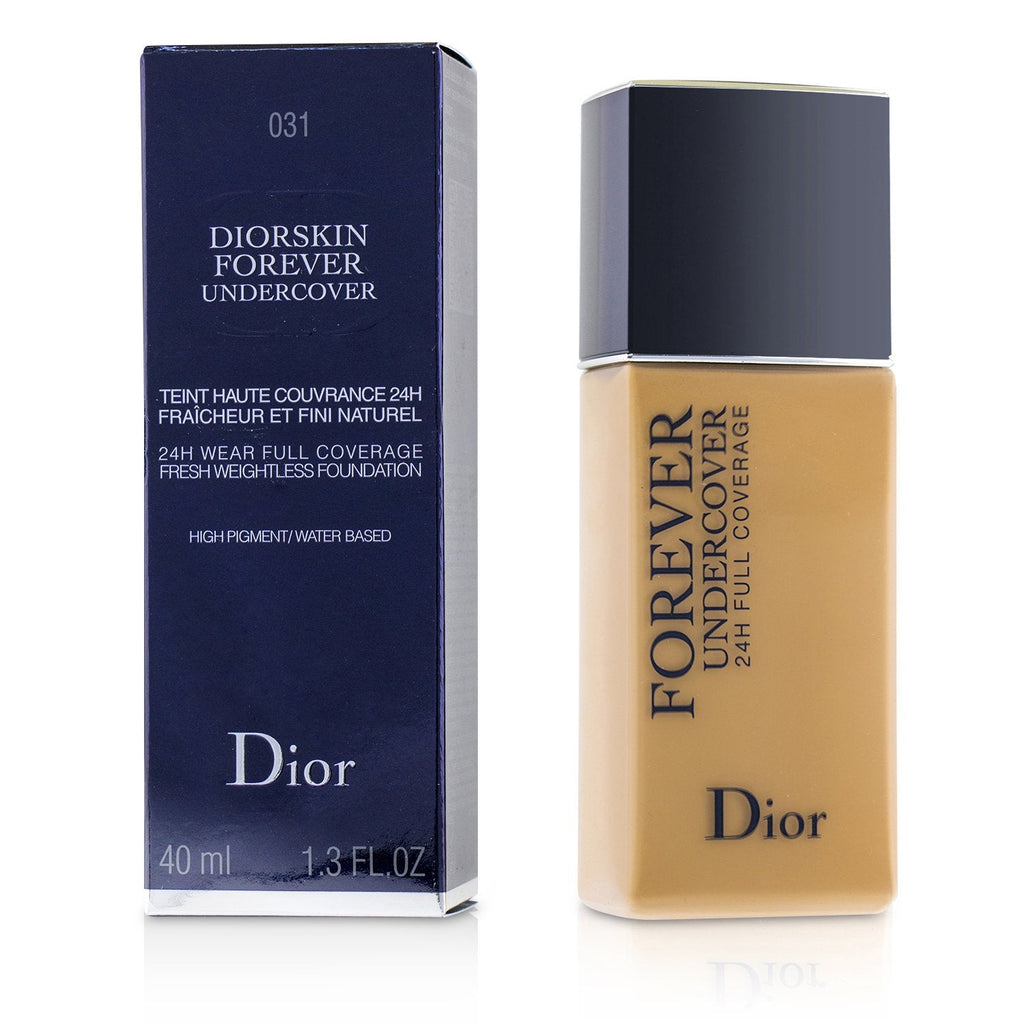 Christian Dior Diorskin Forever Undercover 24H Wear Full Coverage Water Based Foundation - # 022 Cameo  40ml/1.3oz