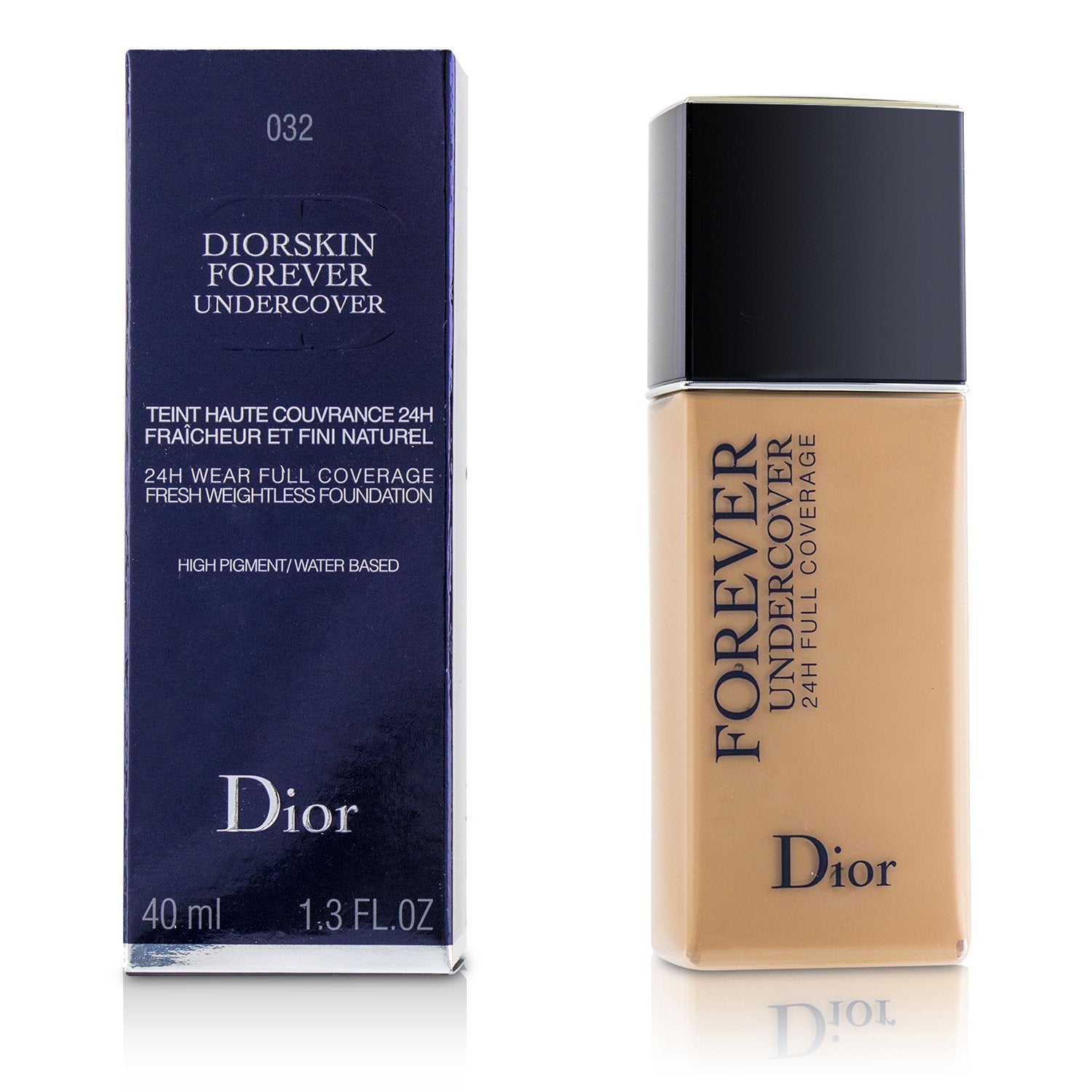 Christian Dior Diorskin Forever Undercover 24H Wear Full Coverage Water Based Foundation - # 050 Dark Beige C000900  40ml/1.3oz