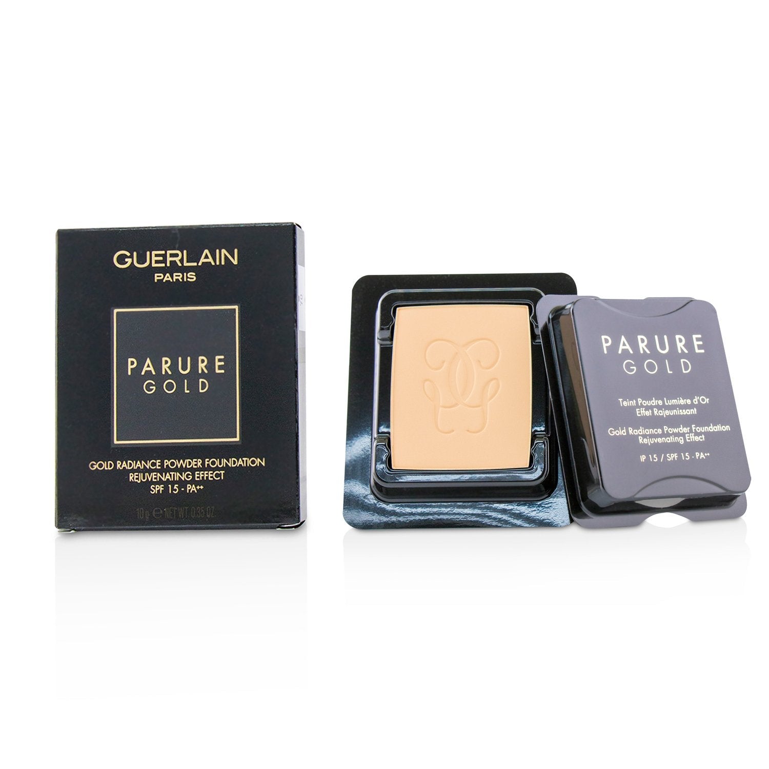 Guerlain Parure Gold Rejuvenating Gold Radiance Powder Foundation SPF 15 Refill - # 05 Dark Beige  10g/0.35oz