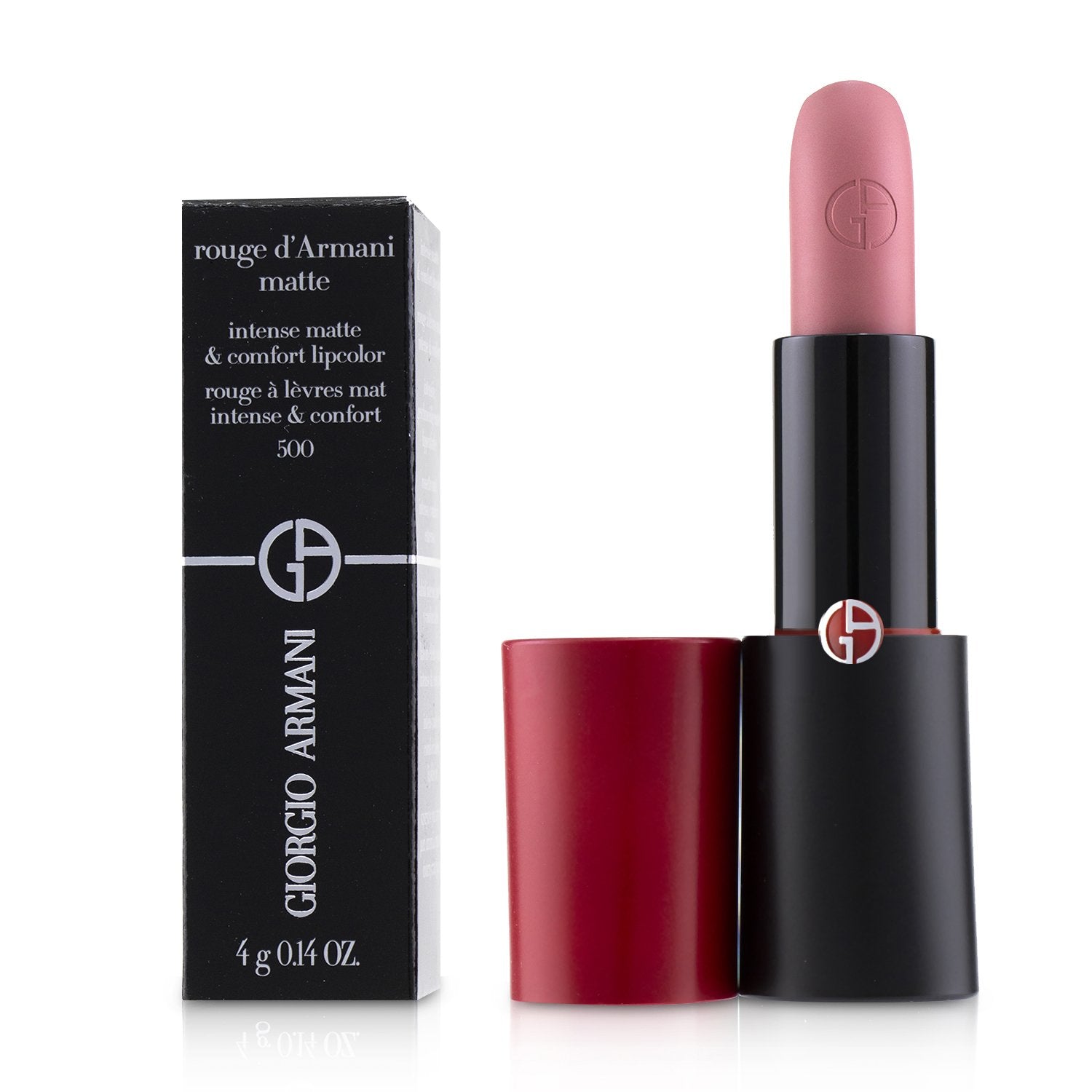 Giorgio Armani Rouge D'Armani Matte Intense Matte & Comfort Lipcolor - # 301 Amber (Box Slightly Damaged)  4g/0.14oz