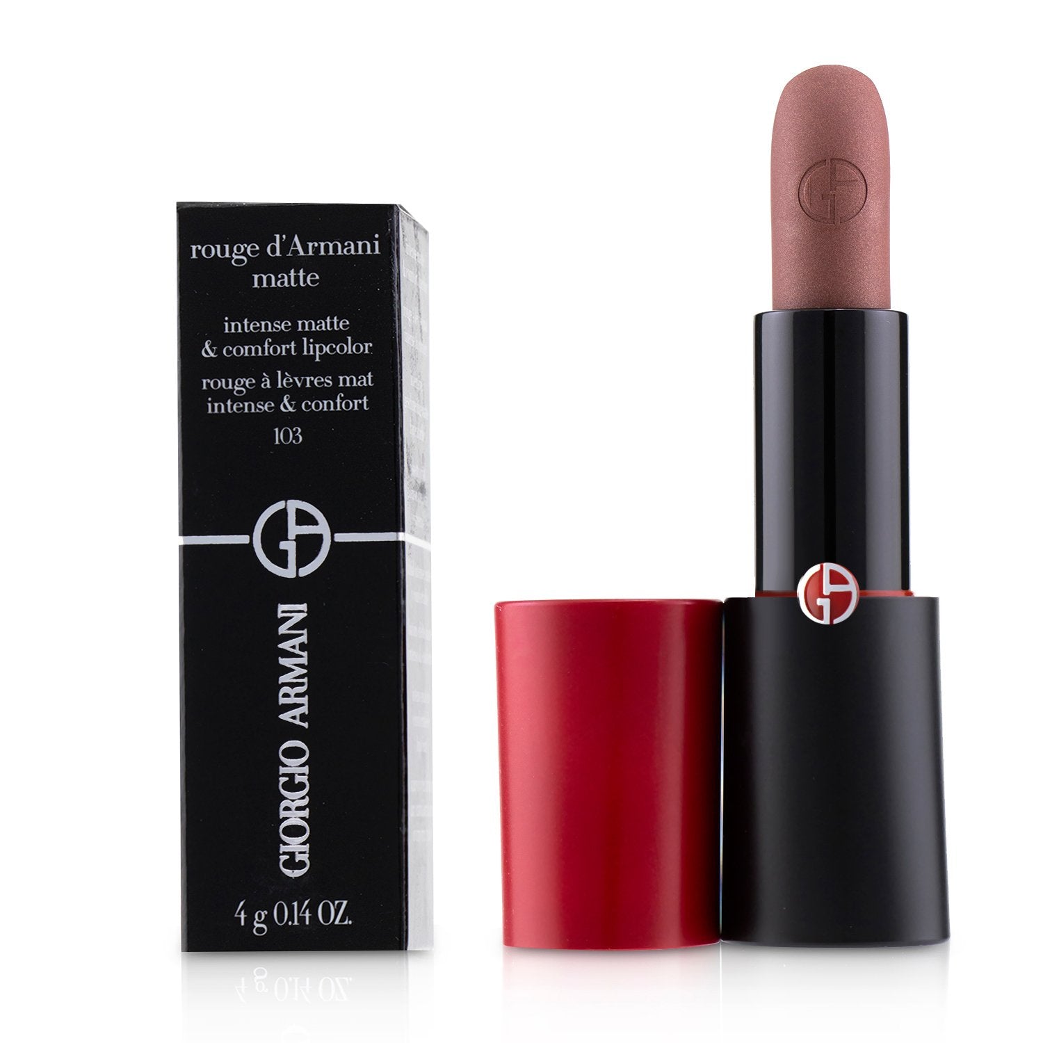 Giorgio Armani Rouge D'Armani Matte Intense Matte & Comfort Lipcolor - # 402 Red To Go  4g/0.14oz