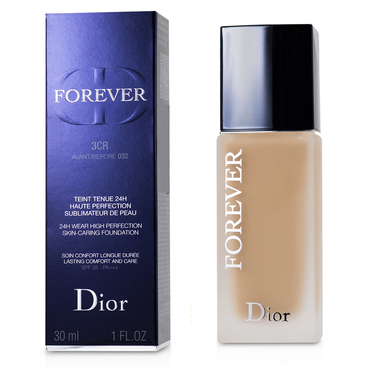 Christian Dior Dior Forever 24H Wear High Perfection Foundation SPF 35 - # 1W (Warm)  30ml/1oz