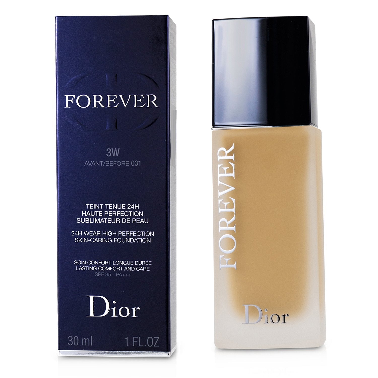 Christian Dior Dior Forever 24H Wear High Perfection Foundation SPF 35 - # 1W (Warm)  30ml/1oz
