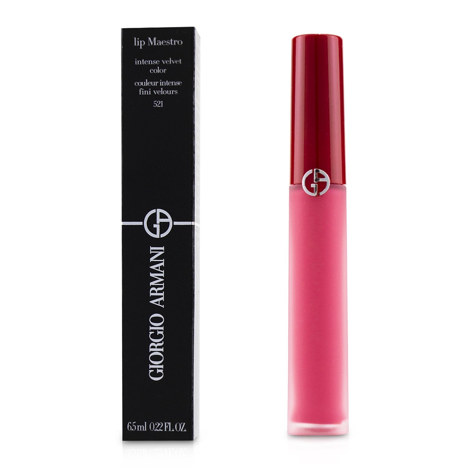 Giorgio Armani Lip Maestro Intense Velvet Color (Liquid Lipstick) - # 213 (Silenzio)  6.5ml/0.22oz