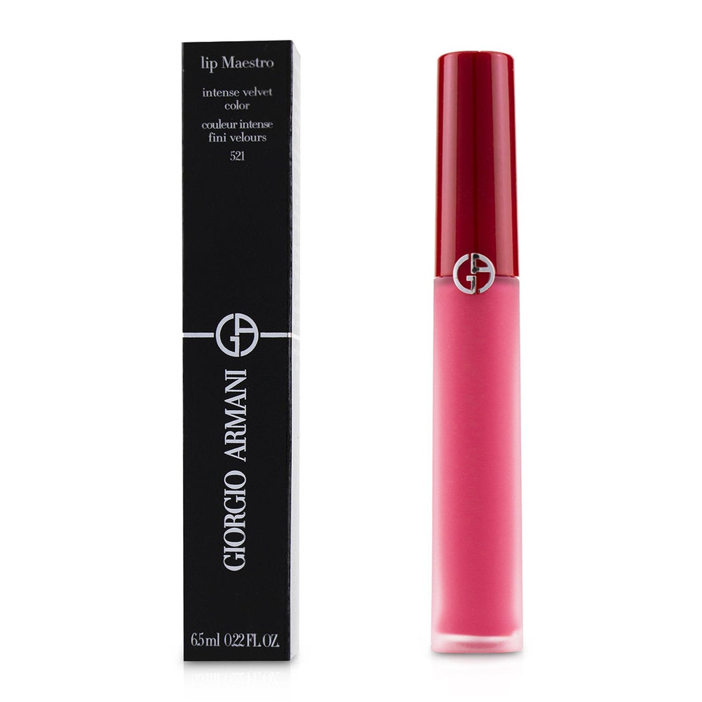 Giorgio Armani Lip Maestro Intense Velvet Color (Liquid Lipstick) - # 417 (Blaze)  6.5ml/0.22oz