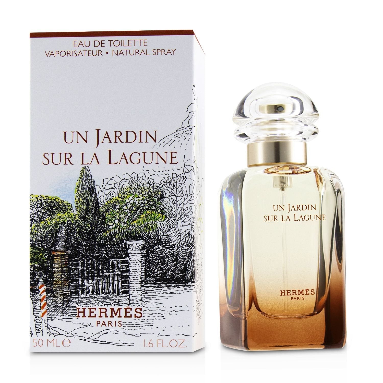 Hermes Un Jardin Sur La Lagune Eau De Toilette Spray  50ml/1.6oz