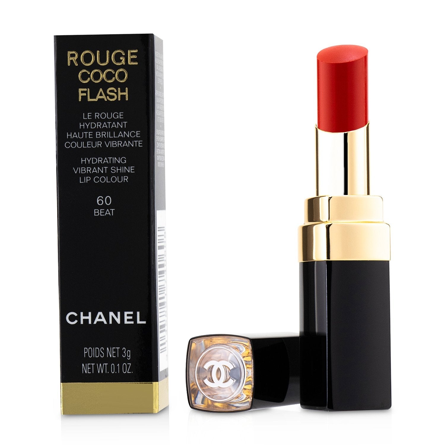 Chanel Rouge Coco Flash Hydrating Vibrant Shine Lip Colour - # 91 Boheme  3g/0.1oz