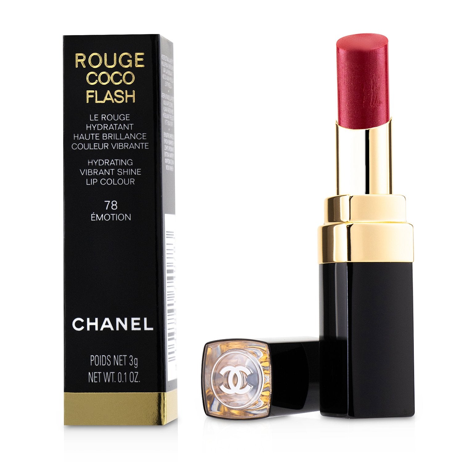 Chanel Rouge Coco Flash Hydrating Vibrant Shine Lip Colour - # 91 Boheme  3g/0.1oz