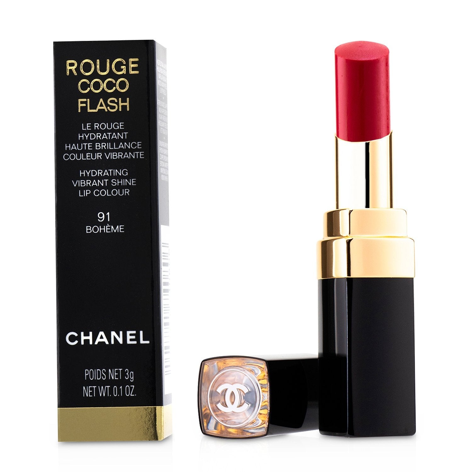 Chanel Rouge Coco Flash Hydrating Vibrant Shine Lip Colour - # 82 Live  3g/0.1oz