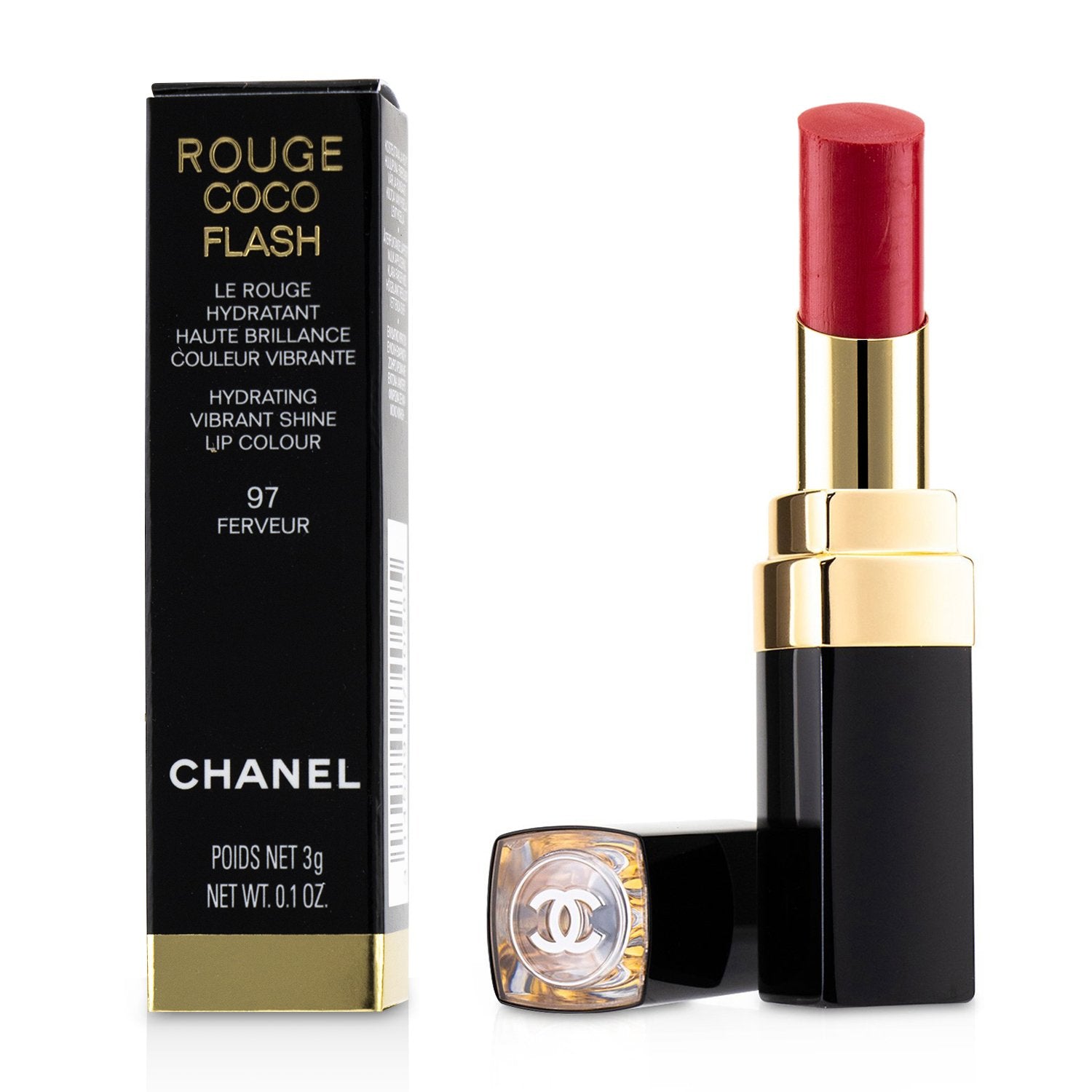 Chanel Rouge Coco Flash Hydrating Vibrant Shine Lip Colour - # 134 Lust  3g/0.1oz