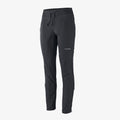 Patagonia Women's Wind Shield Pants Pantalone legging da donna in soft shell Nero Black