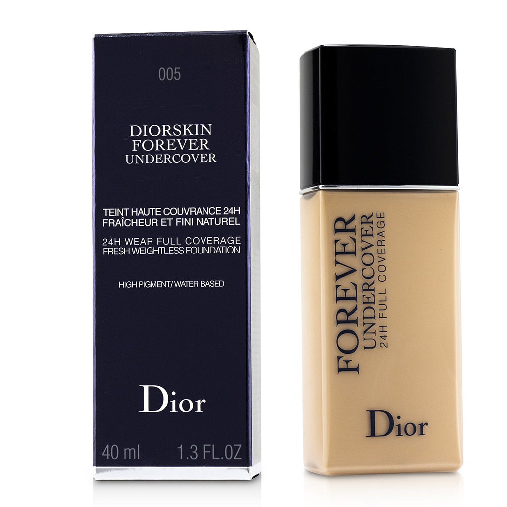 Christian Dior Diorskin Forever Undercover 24H Wear Full Coverage Water Based Foundation - # 050 Dark Beige C000900  40ml/1.3oz