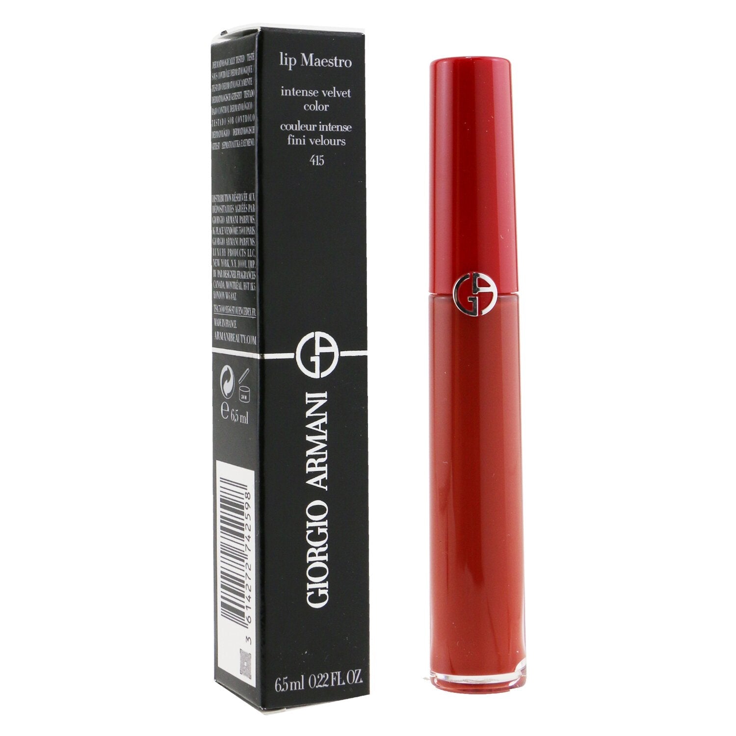 Giorgio Armani Lip Maestro Intense Velvet Color (Liquid Lipstick) - # 529 Rose Plum  6.5ml/0.22oz