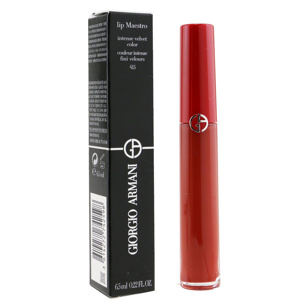 Giorgio Armani Lip Maestro Intense Velvet Color (Liquid Lipstick) - # 103 (Tadzio)  6.5ml/0.22oz